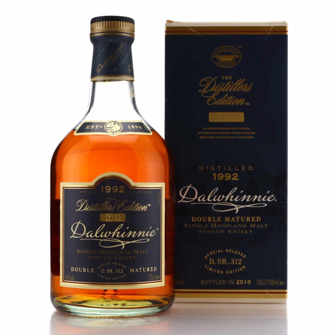 Dalwhinnie 1992 Distillers Edition D.SR.312
