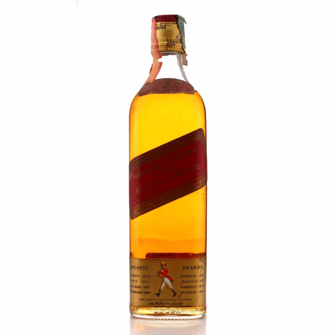 Johnnie Walker Red Label 1990s / Wax & Vitale Import
