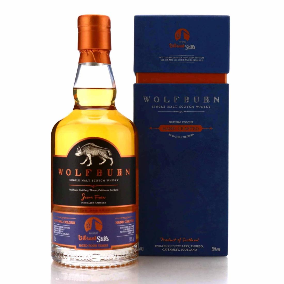 Wolfburn 4 Year Old Vibrant Stills 2013 Edition / Alba Import 10th Anniversary