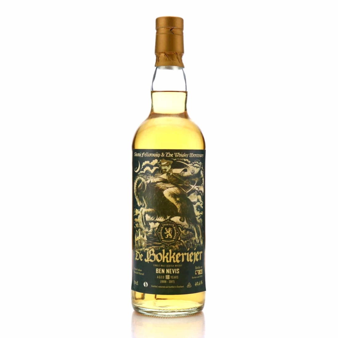 Ben Nevis 1998 De Bokkeriejer 18 Years Old / Skotsj Fellowsjip