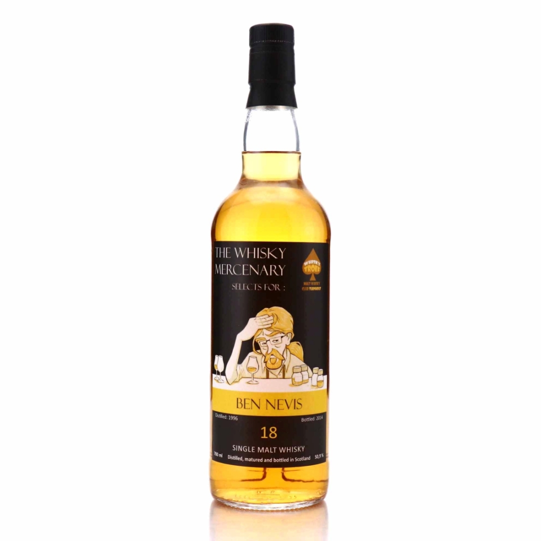 Ben Nevis 1996 The Whisky Mercenary 18 Year Old / Whisky Troef