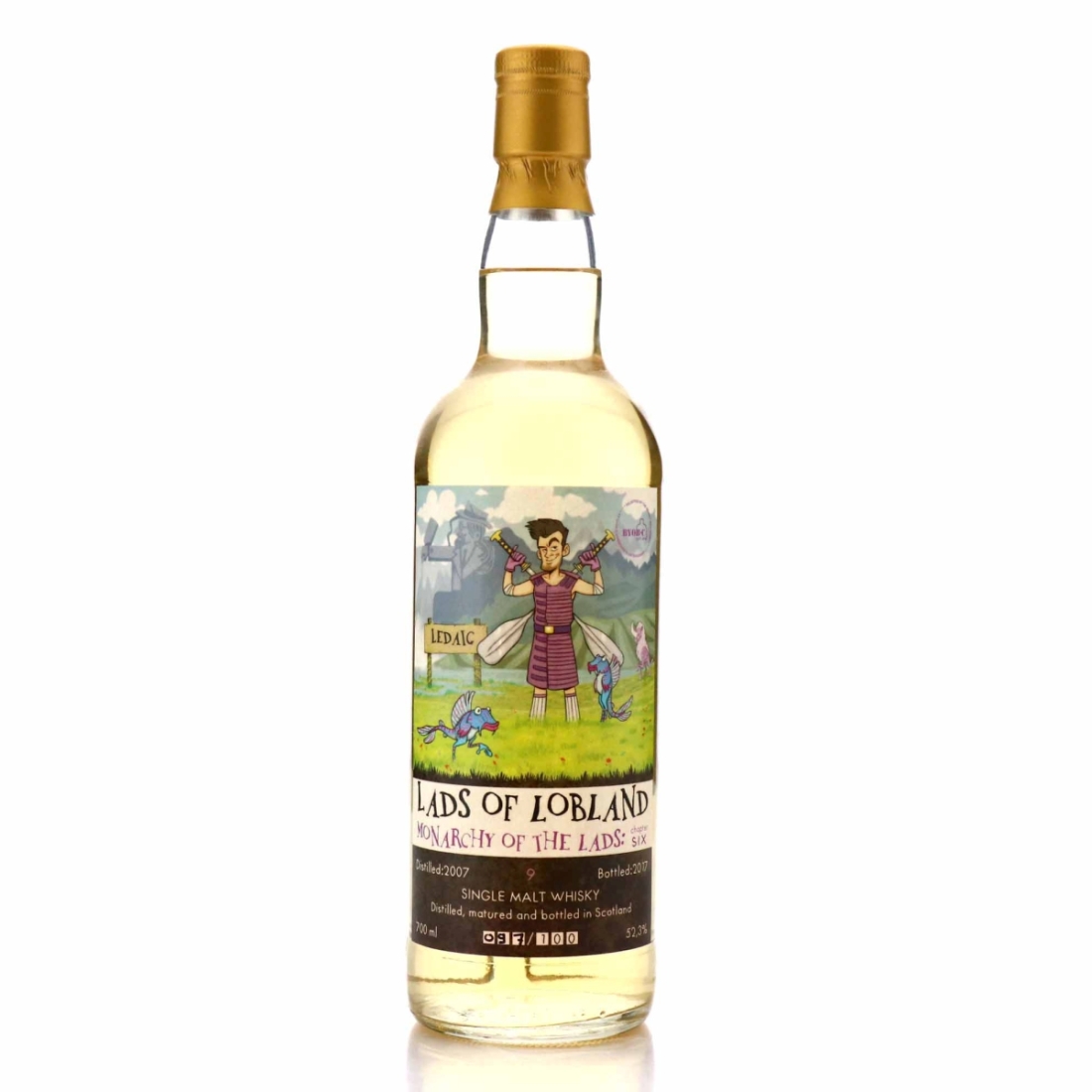 Ledaig 2007 The Whisky Mercenary 9 Year Old / BYOB-C