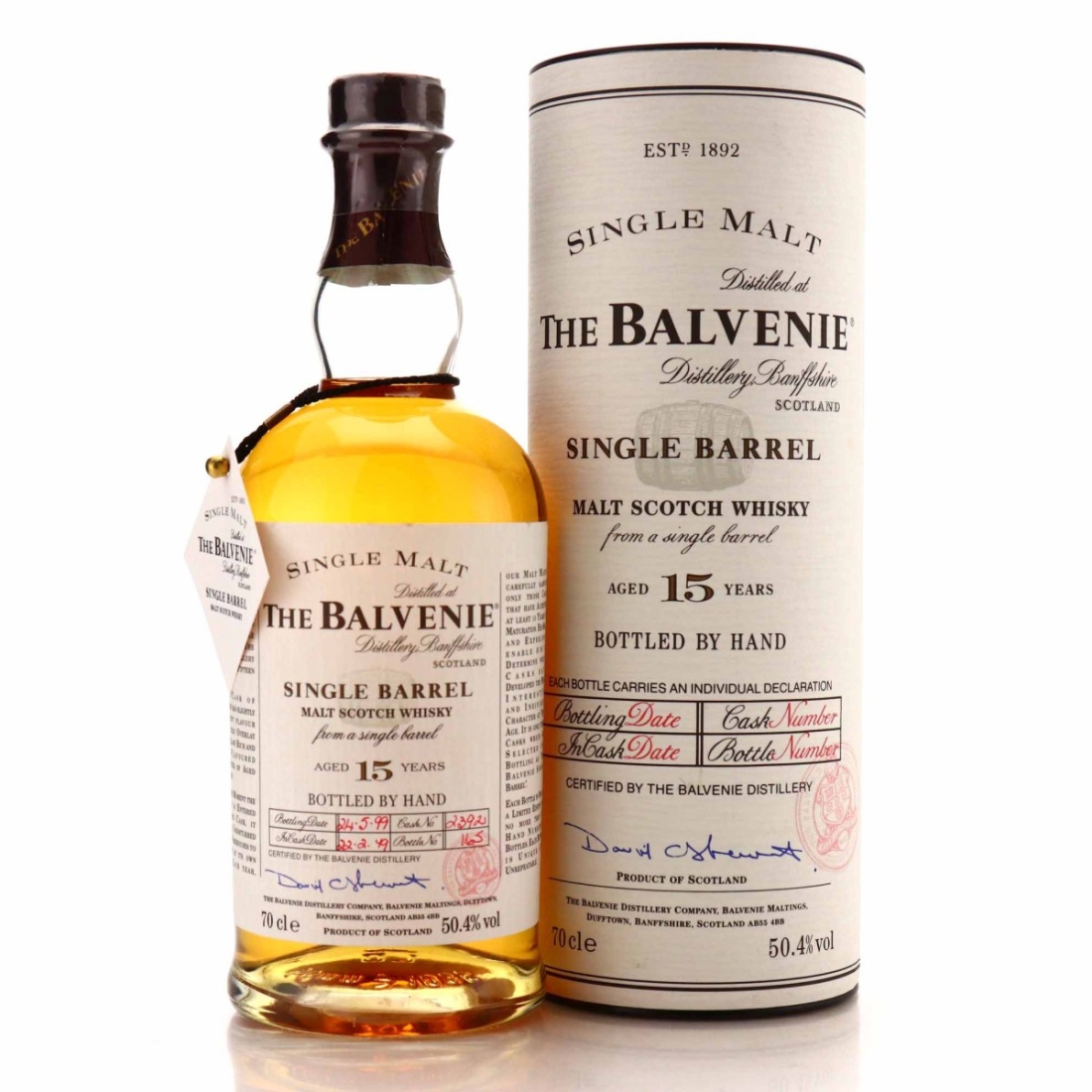 Balvenie 1999 Single Barrel 20 Year Old #2392