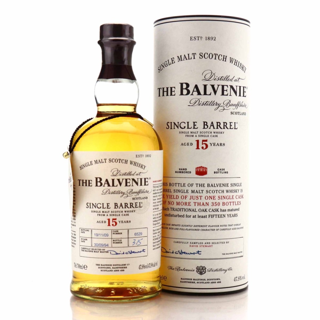Balvenie 1994 Single Barrel 15 Year Old #6529