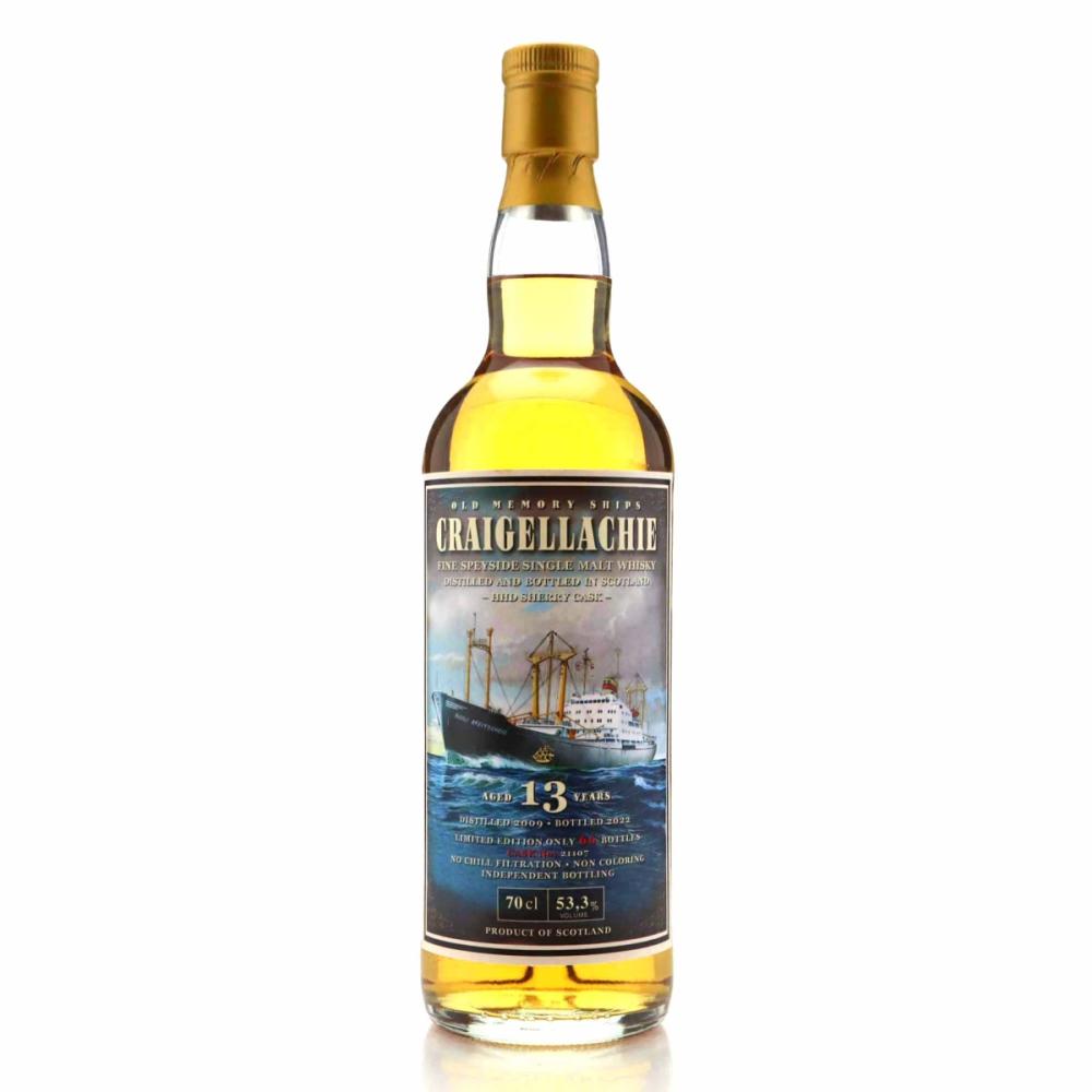Craigellachie 2009 Jack Wiebers 13 Year Old Great Ocean Liners / Vollmatrosen Uwe