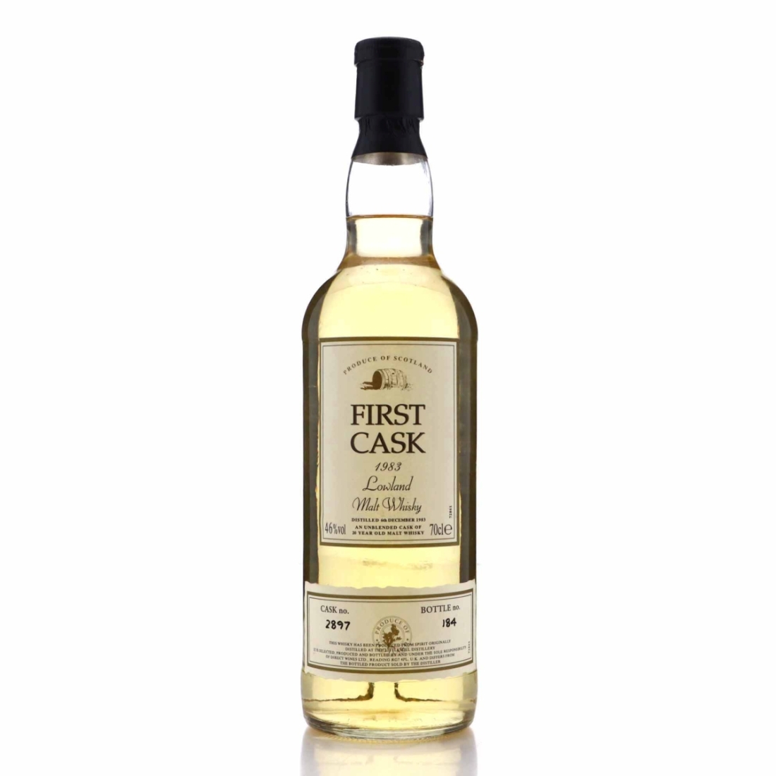 Littlemill 1983 First Cask 20 Year Old #2897