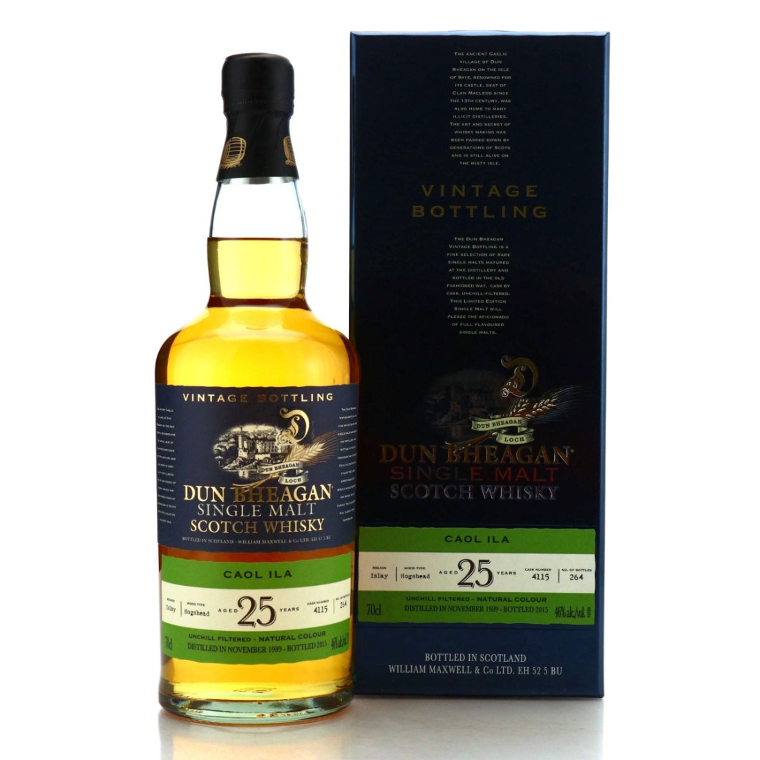 Caol Ila 1989 Dun Bheagan 25 Year Old
