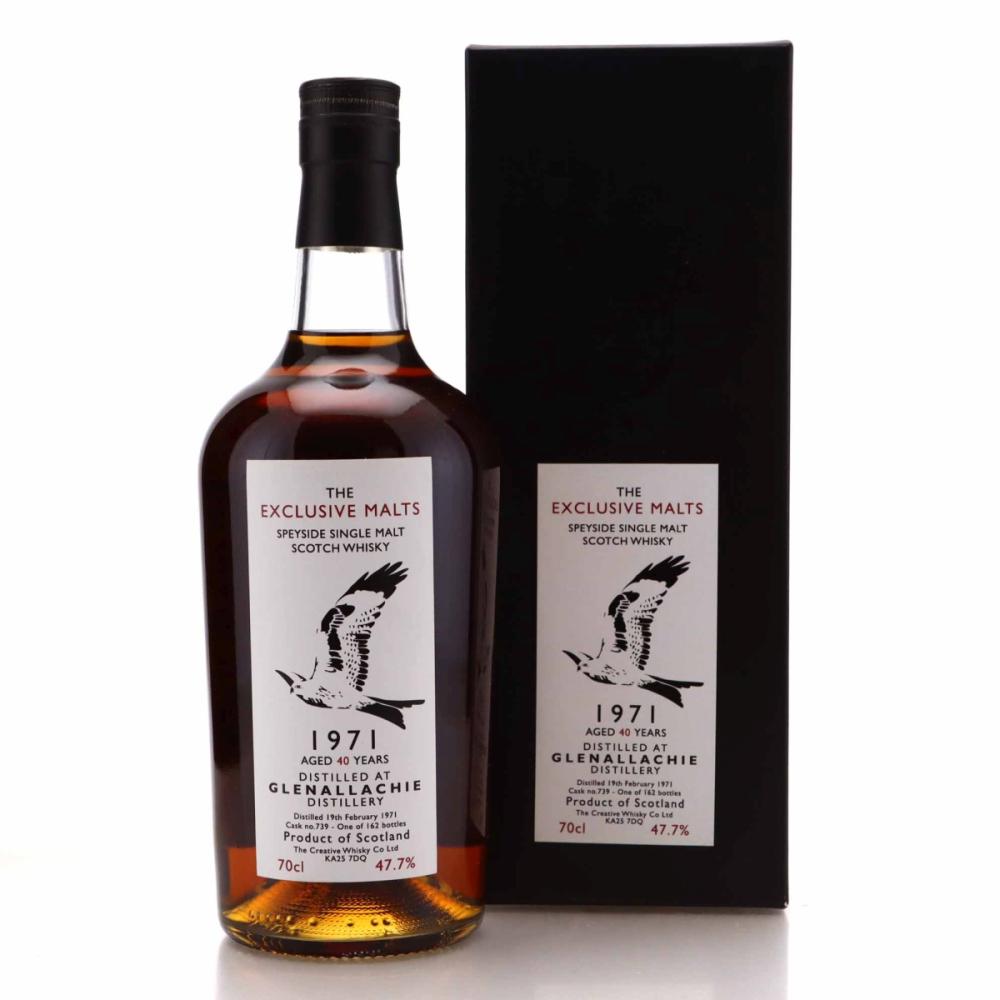 Glenallachie 1971 Exclusive Malts 40 Year Old