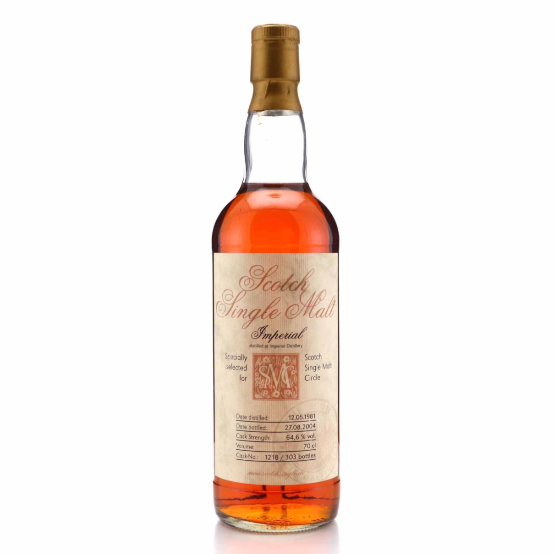 Imperial 1982 Scotch Single Malt Circle
