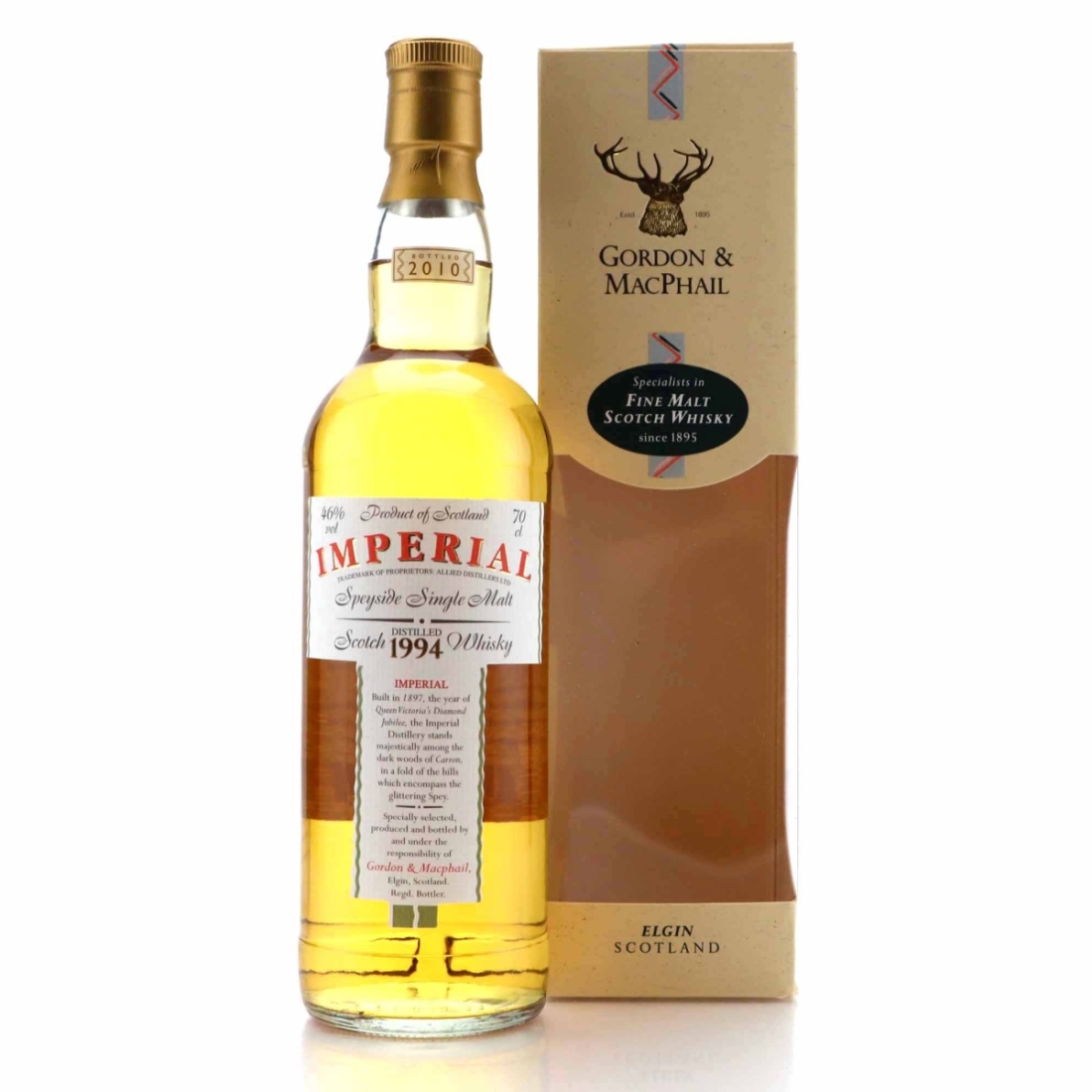 Imperial 1994 Gordon and MacPhail Bottled 2010