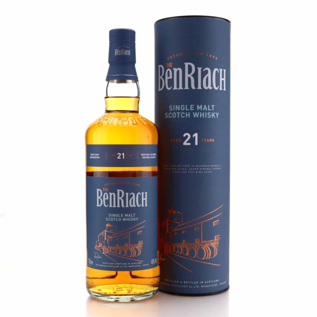 Benriach 21 Year Old Four Cask Maturation pre-2020
