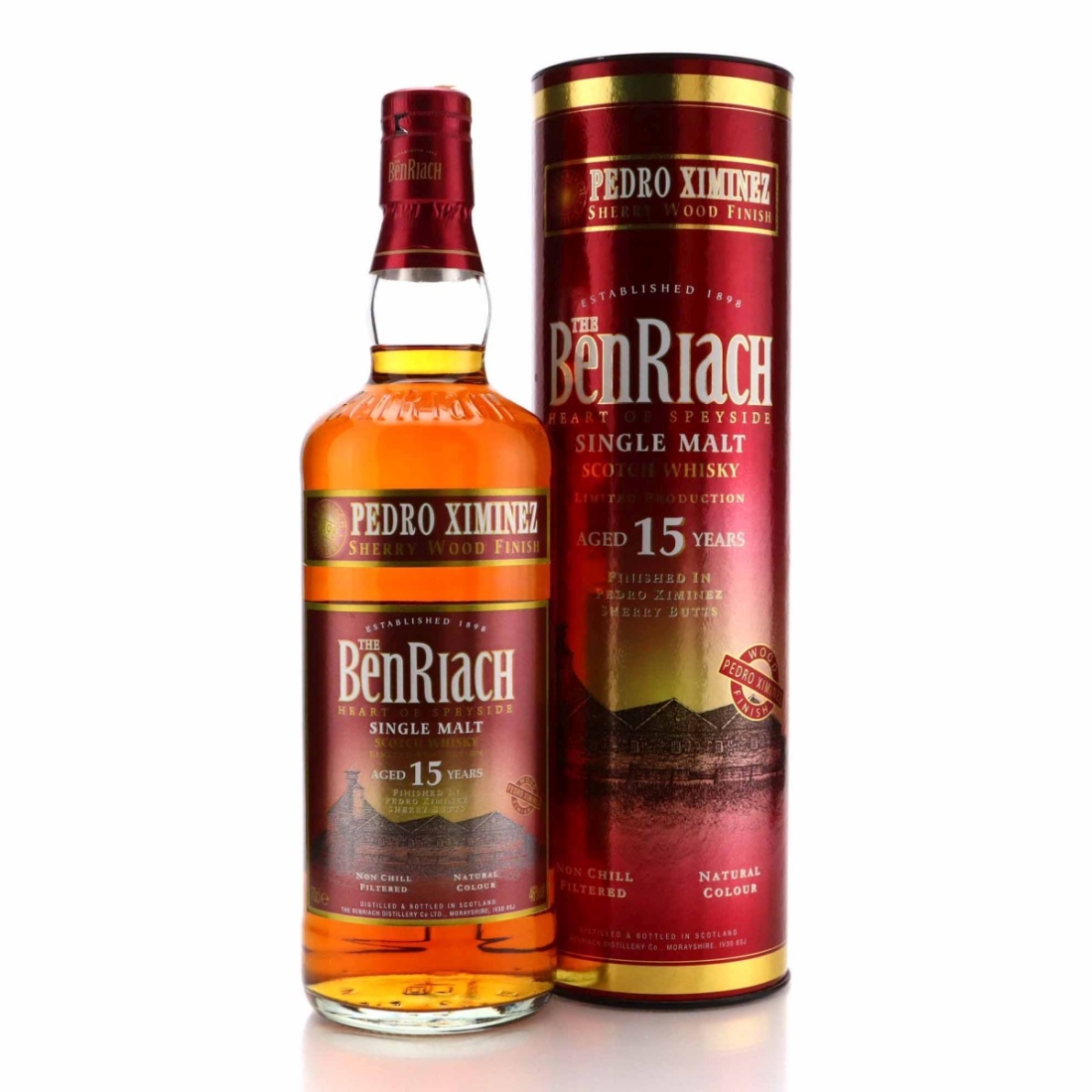 Benriach 15 Year Old Pedro Ximinez Finish