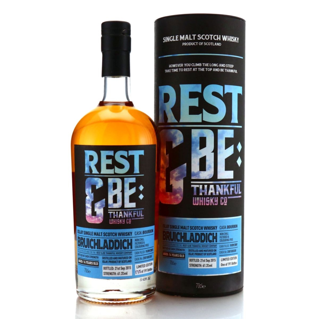 Bruichladdich 2001 Rest and Be Thankful 14 Year Old