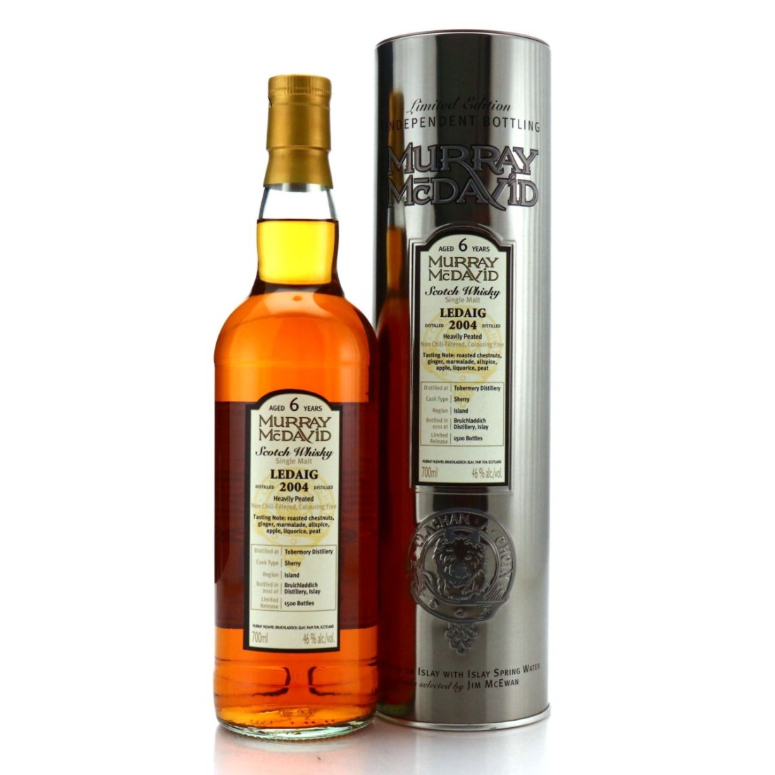 Ledaig 2004 Murray McDavid 6 Year Old