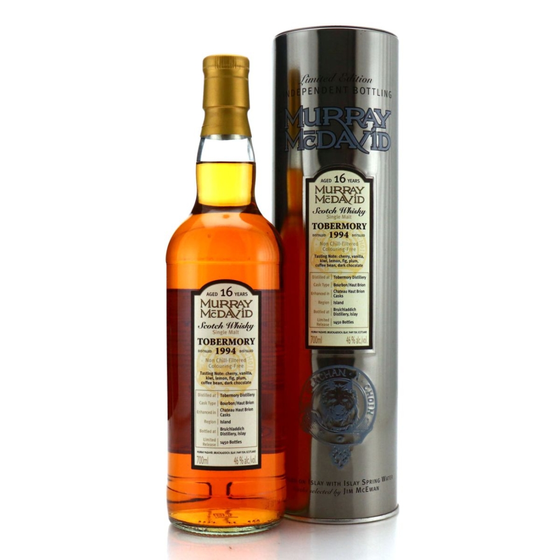 Tobermory 1994 Murray McDavid 16 Year Old Chateau Haut Brion Finish