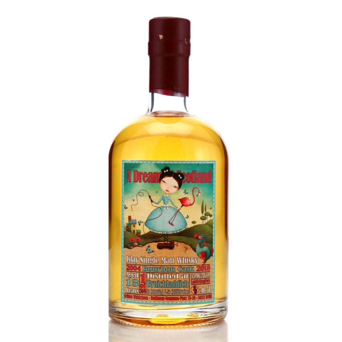 Bruichladdich 2004 A Dream of Scotland 13 Year Old 50cl