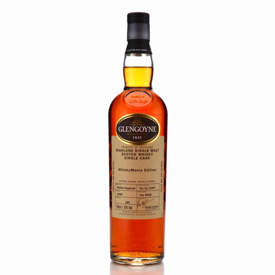 Glengoyne 2007 Single Madeira Cask #1666 / WhiskyMania
