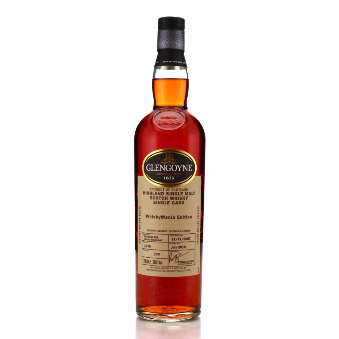 Glengoyne 2007 Single Sherry Cask #1670 / WhiskyMania