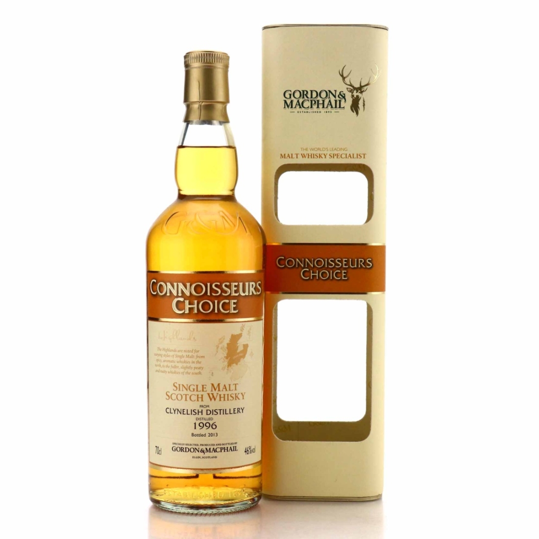 Clynelish 1996 Gordon and MacPhail bottled 2013