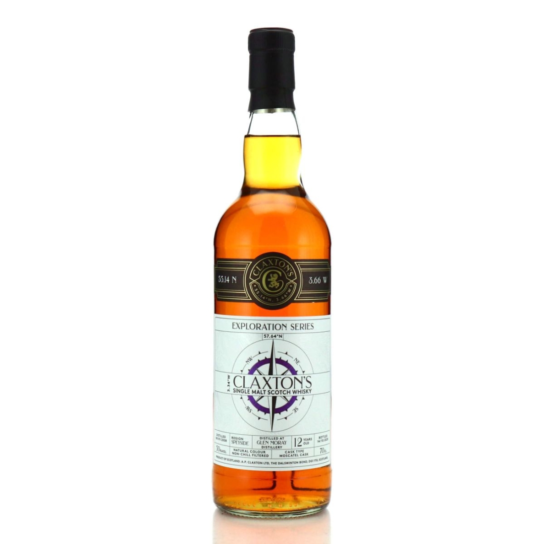 Glen Moray 2008 Claxton's 12 Year Old