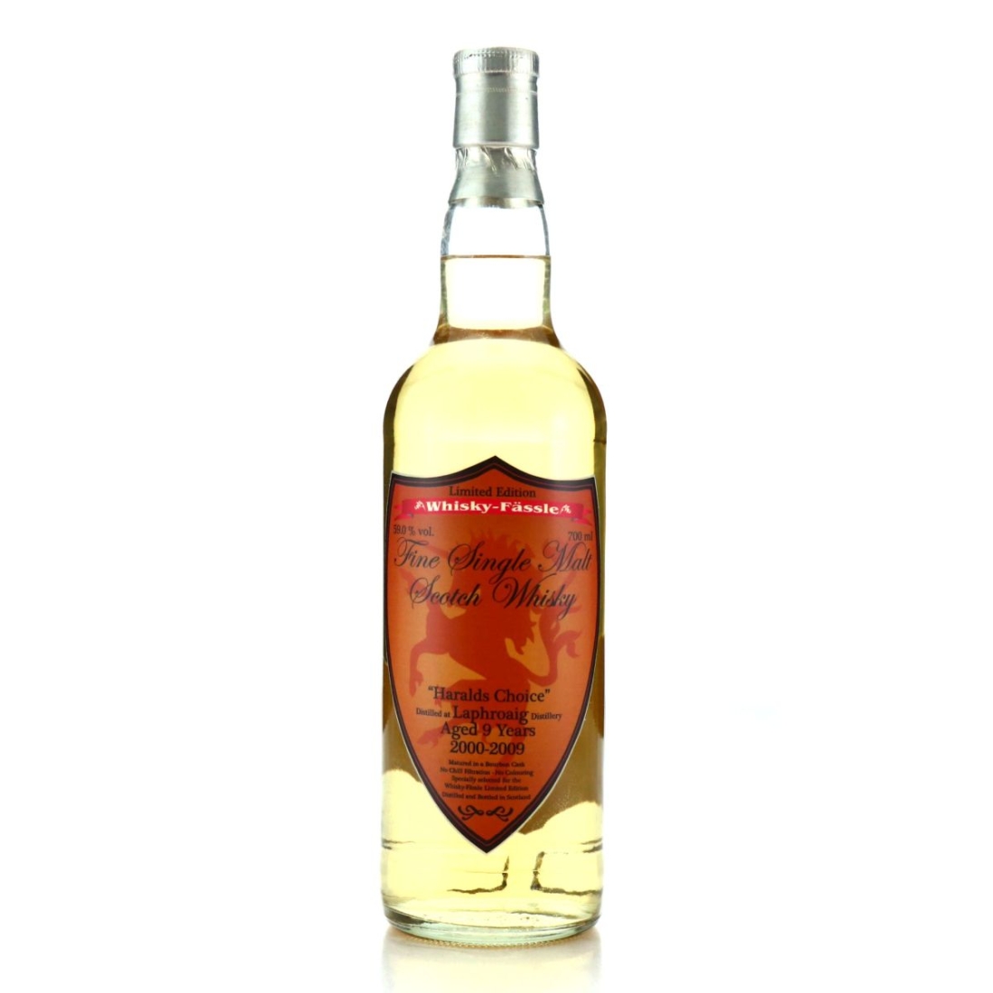 Laphroaig 2000 Whisky-Fassle 9 Year Old / Haralds Choice