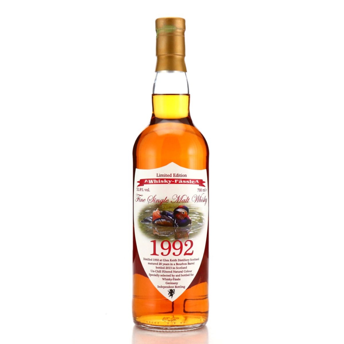 Glen Keith 1992 Whisky-Fassle 20 Year Old
