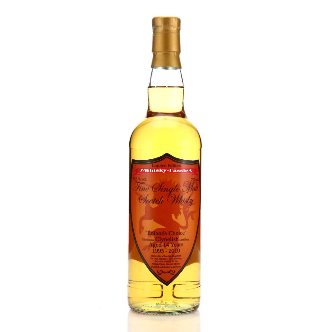 Clynelish 1995 Whisky-Fassle 14 Year Old / Rolands Choice