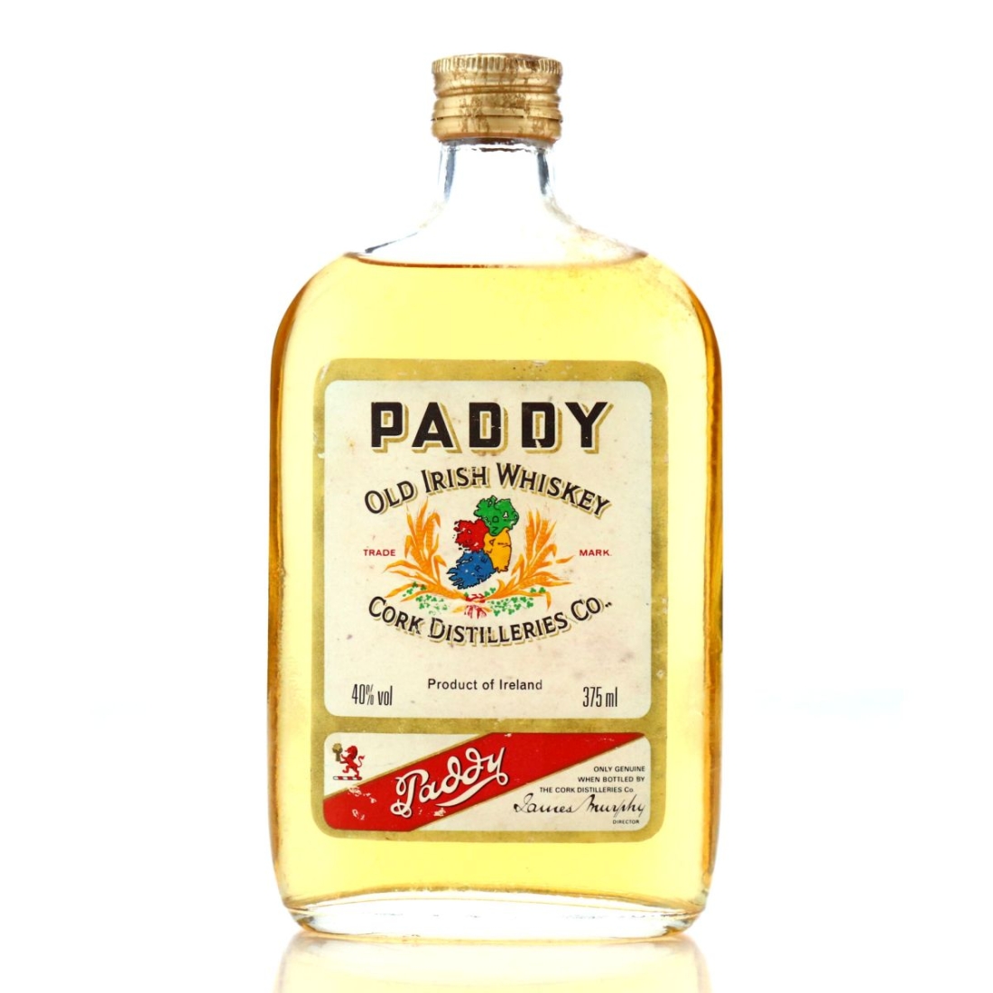 Paddy Old Irish Whiskey circa 1970s 37.5cl