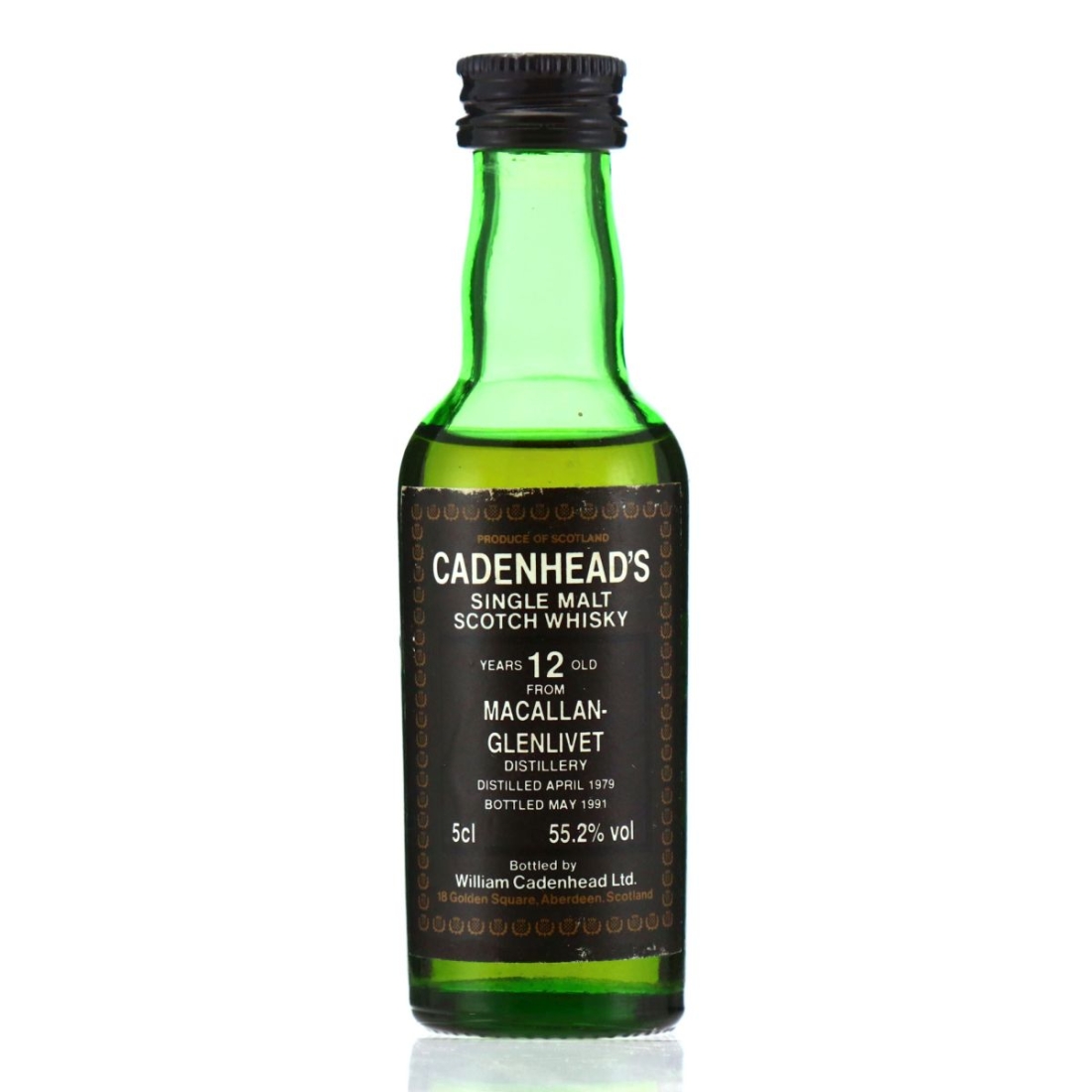 Macallan 1979 Cadenhead's 12 Year Old Miniature
