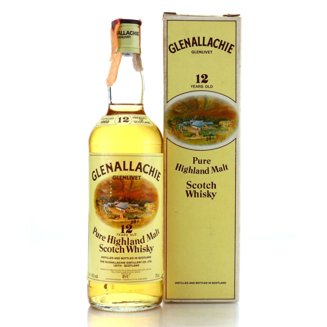 Glenallachie 12 Year Old 1980s / D&C Import