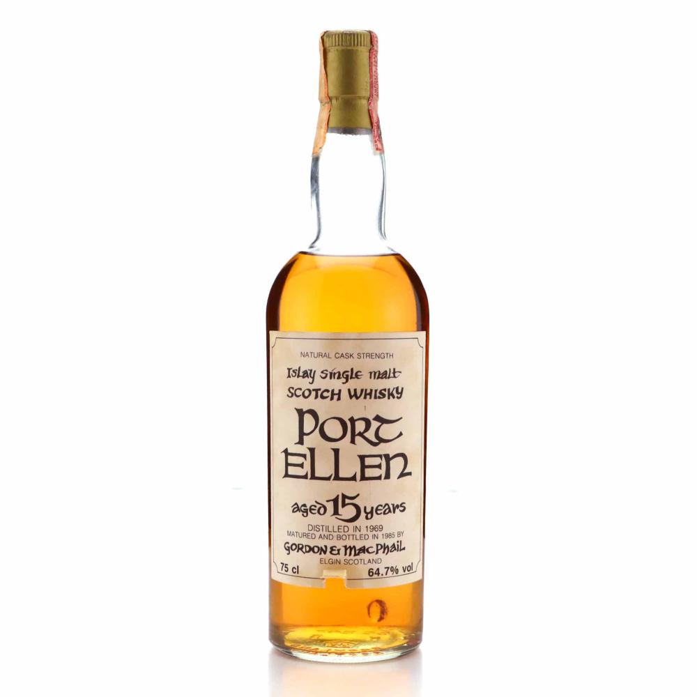 Port Ellen 1969 Gordon and MacPhail 15 Year Old Cask Strength Celtic Label / Intertrade Import