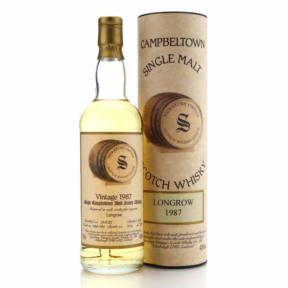 Longrow 1987 Signatory Vintage 8 Year Old #139+140