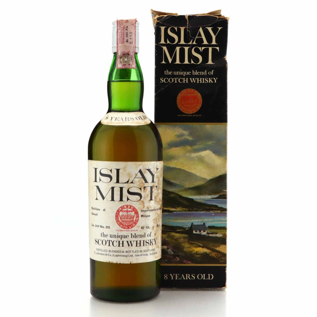 Islay Mist 8 Year Old 1970s / Orlandi Import