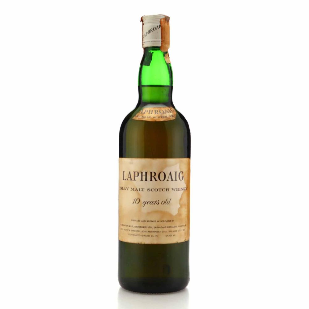 Laphroaig 10 Year Old 1970s / Bonfanti Import
