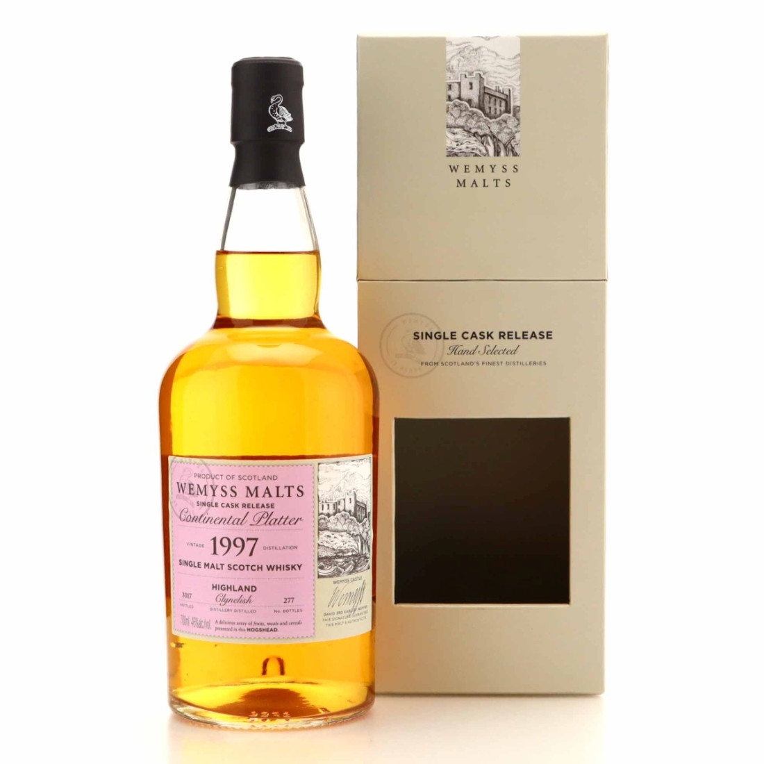 Clynelish 1997 Wemyss Malts / Continental Platter