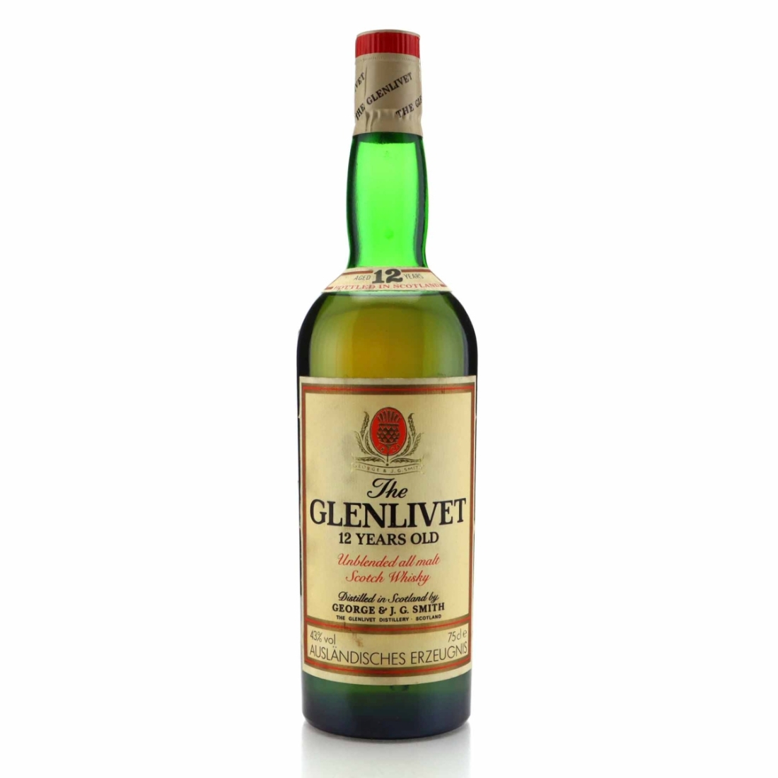 Glenlivet 12 Year Old 1980s / Austrian Import