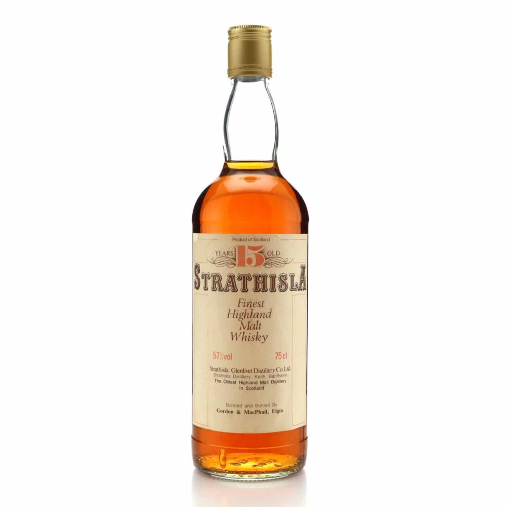 Strathisla 15 Year Old Gordon and MacPhail 57% 1980s