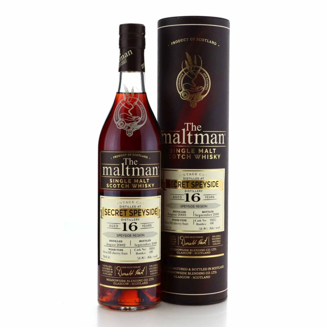 Speyside Single Malt 2002 Maltman 16 Year Old