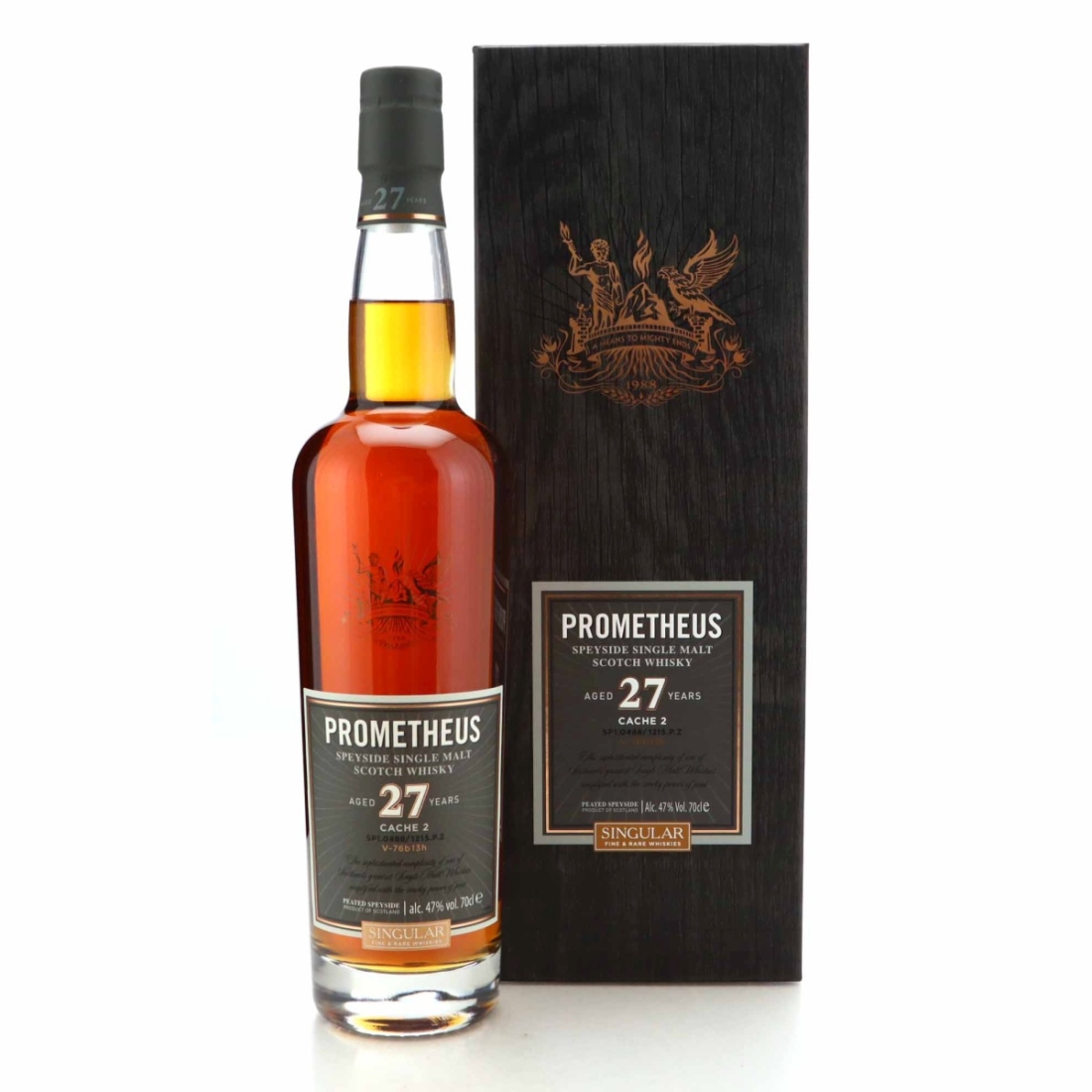 Prometheus 27 Year Old Speyside Single Malt / Cache 2