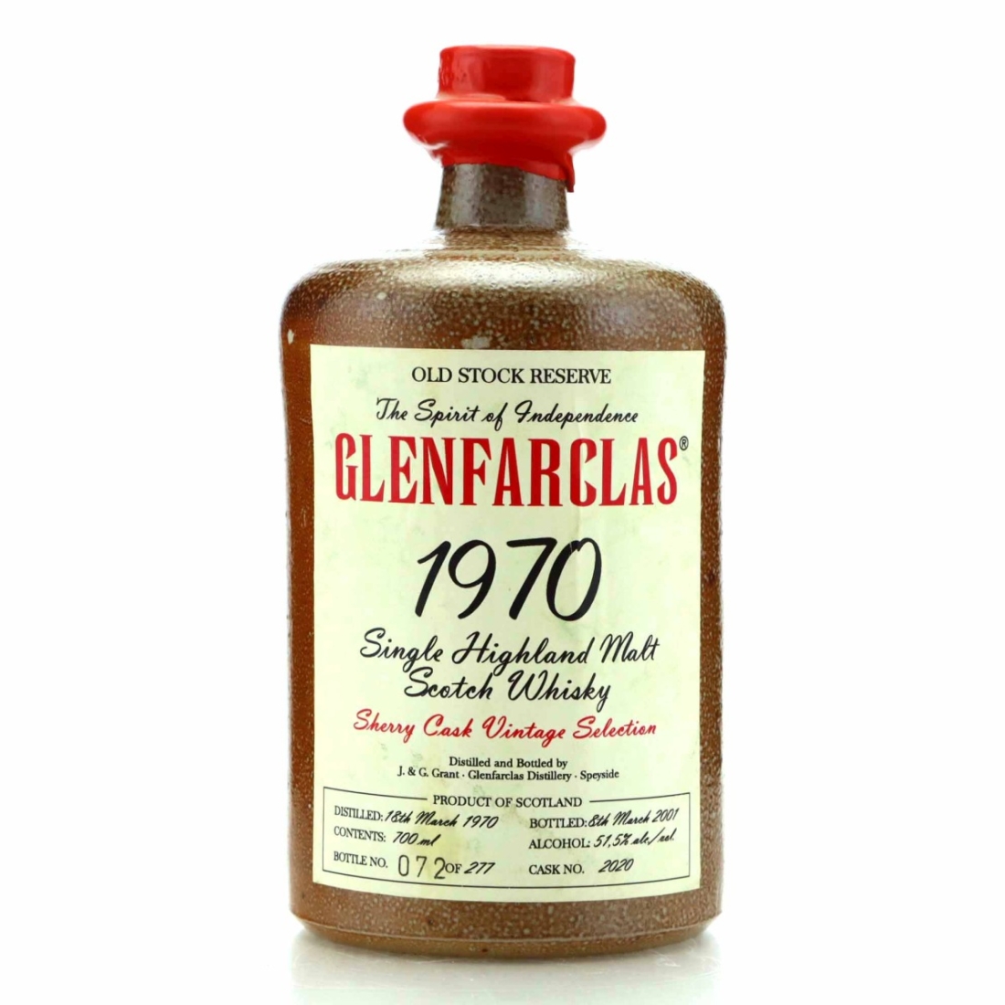 Glenfarclas 1970 Old Stock Reserve Decanter #2020