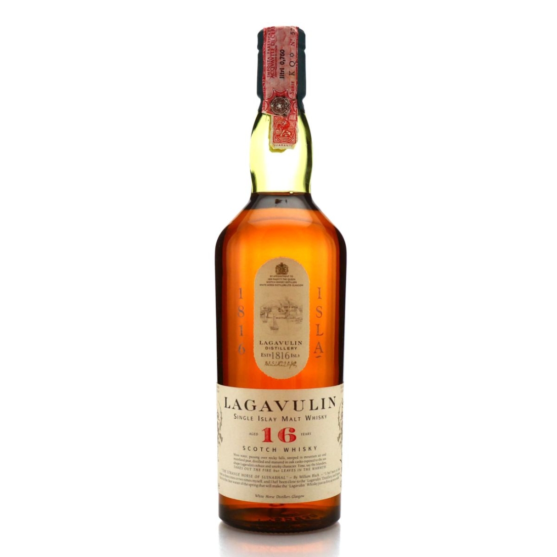 Lagavulin 16 Year Old White Horse 1980s / Bema Import
