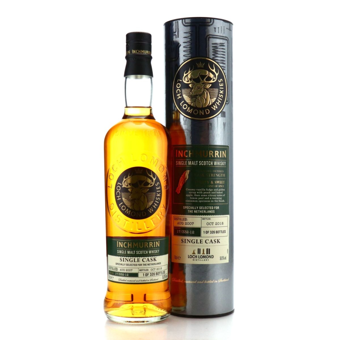 Inchmurrin 2007 Single Cask #17/332-12 / The Netherlands
