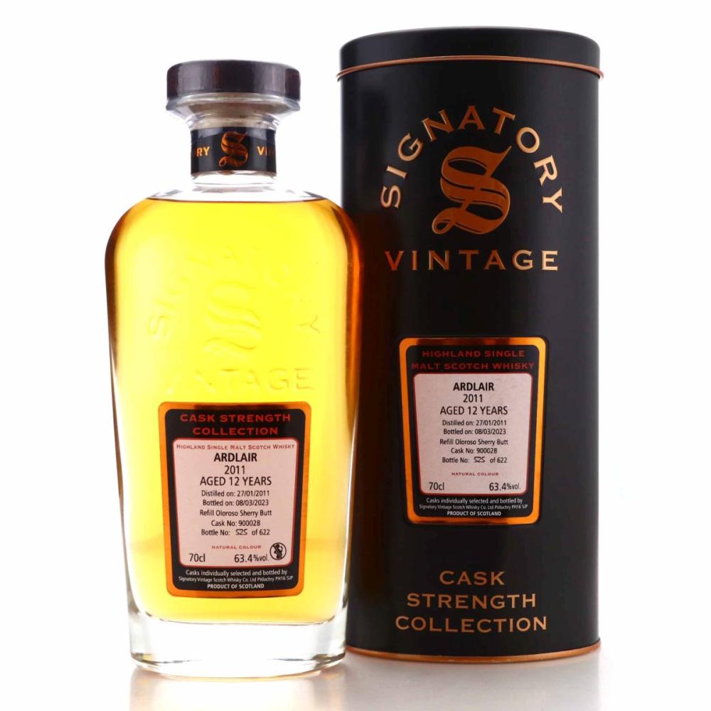 Ardmore 'Ardlair' 2011 Signatory Vintage 12 Year Old Cask Strength