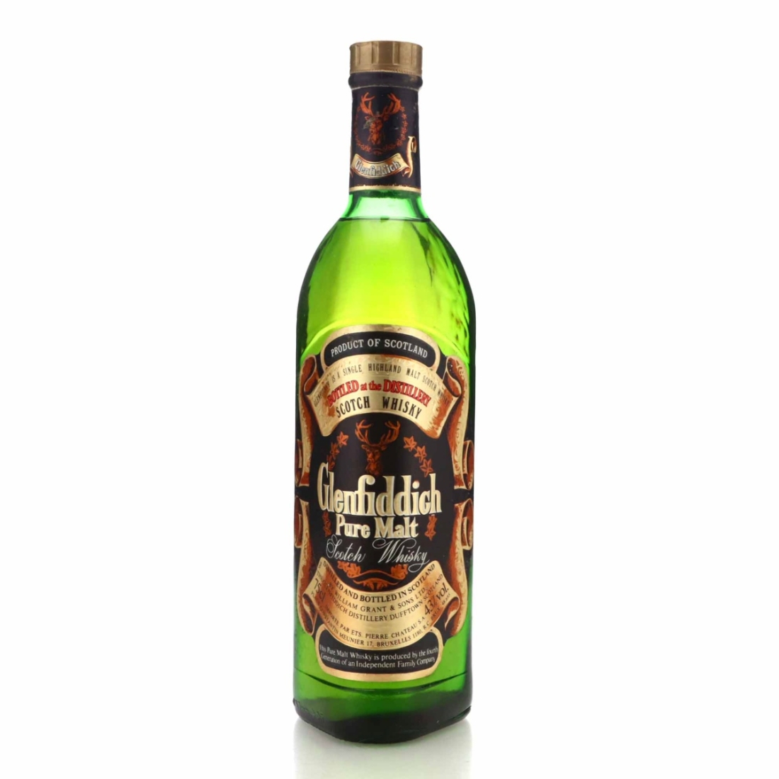 Glenfiddich Pure Malt 1980s / Belgian Import