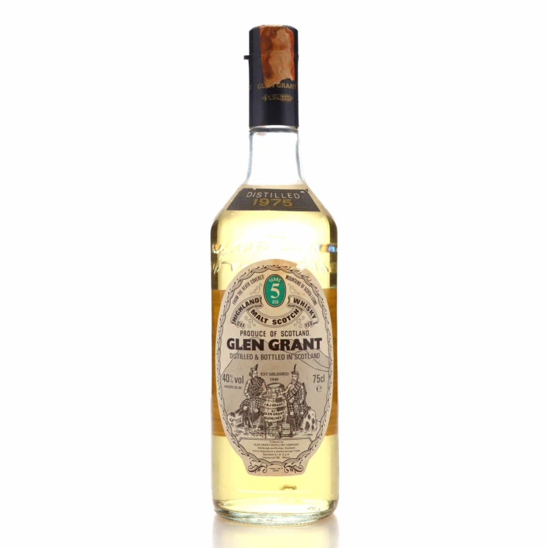 Glen Grant 1975 5 Year Old / Giovinetti Import