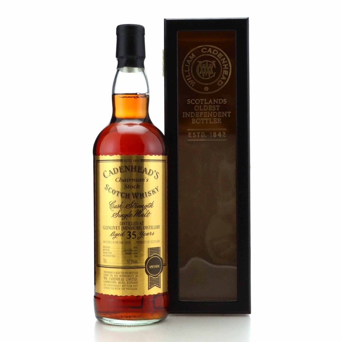 Glenlivet 1976 Cadenhead's 35 Year Old
