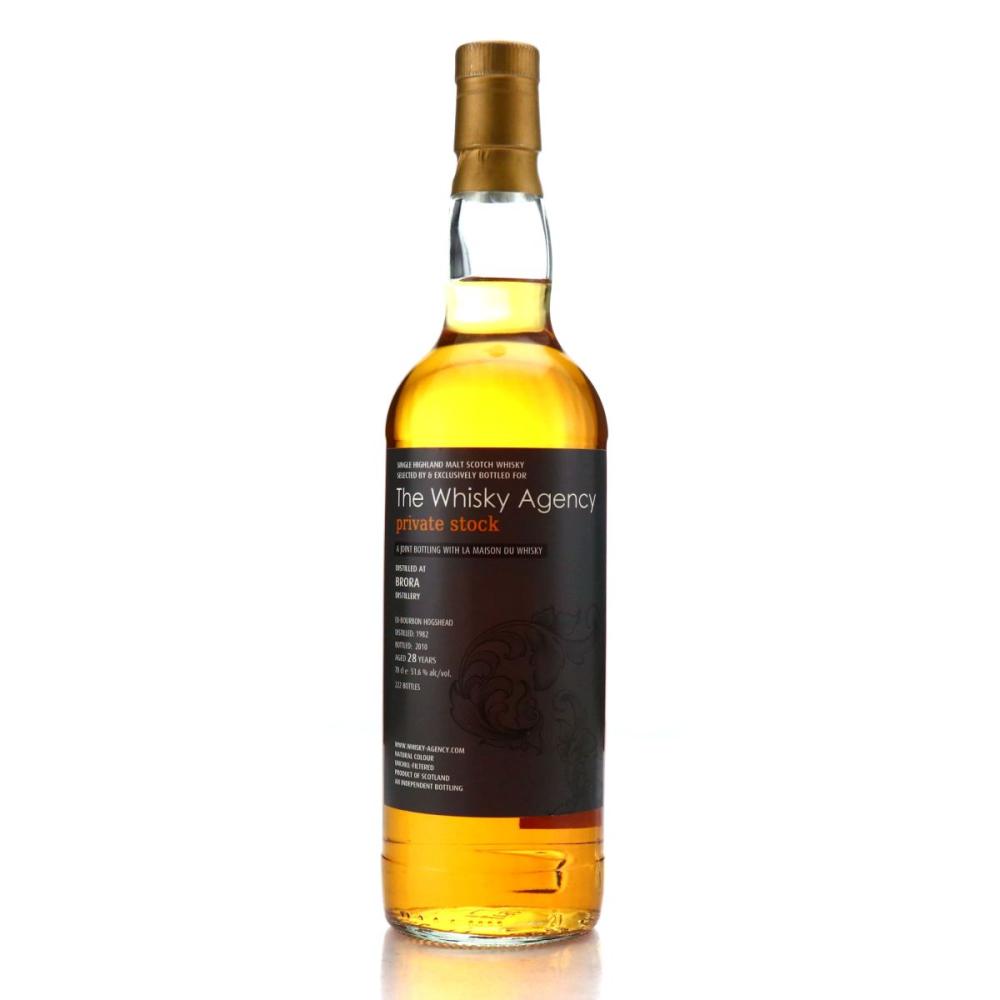 Brora 1982 The Whisky Agency 28 Year Old / LMDW