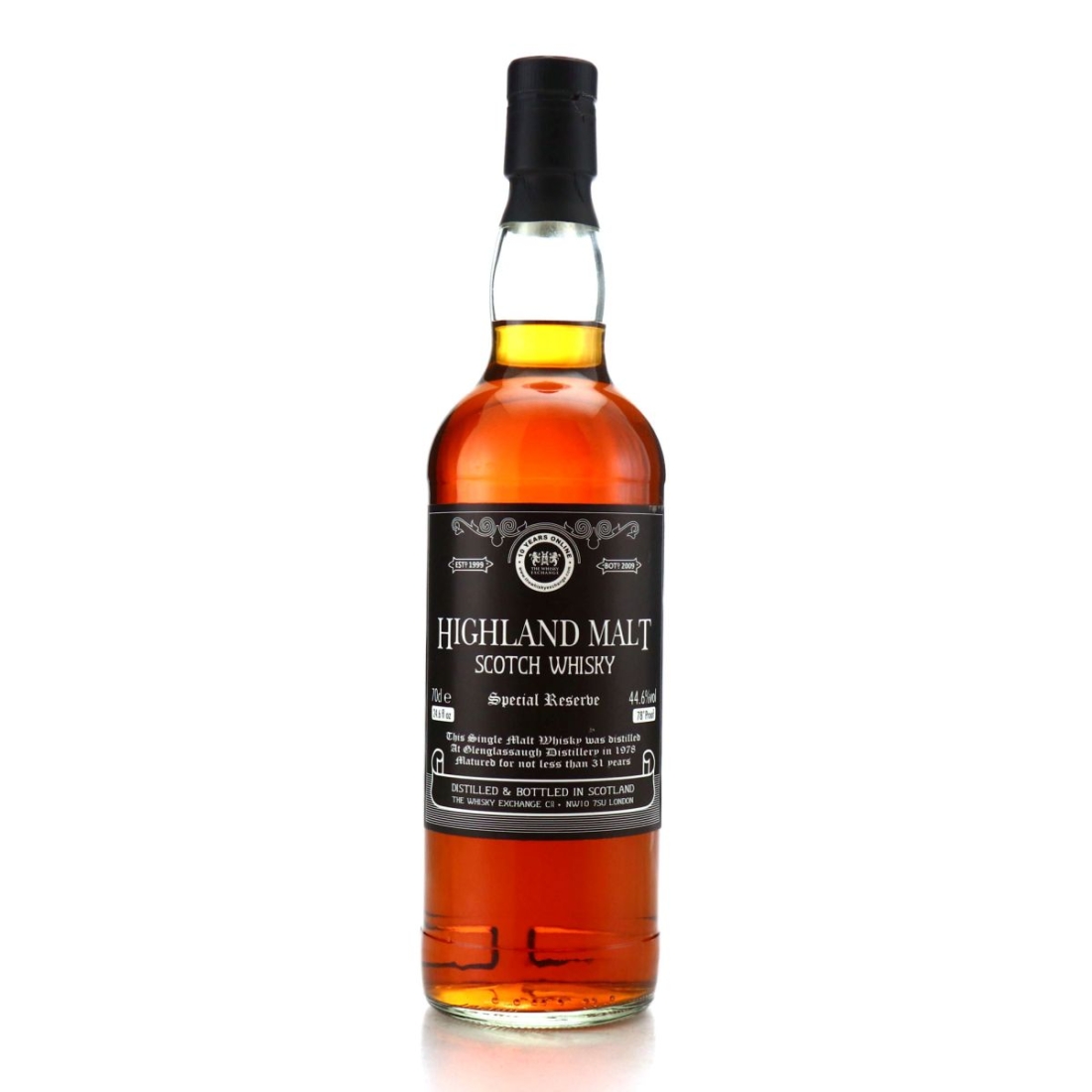 Glenglassaugh 1978 special Reserve 31 Year Old / TWE