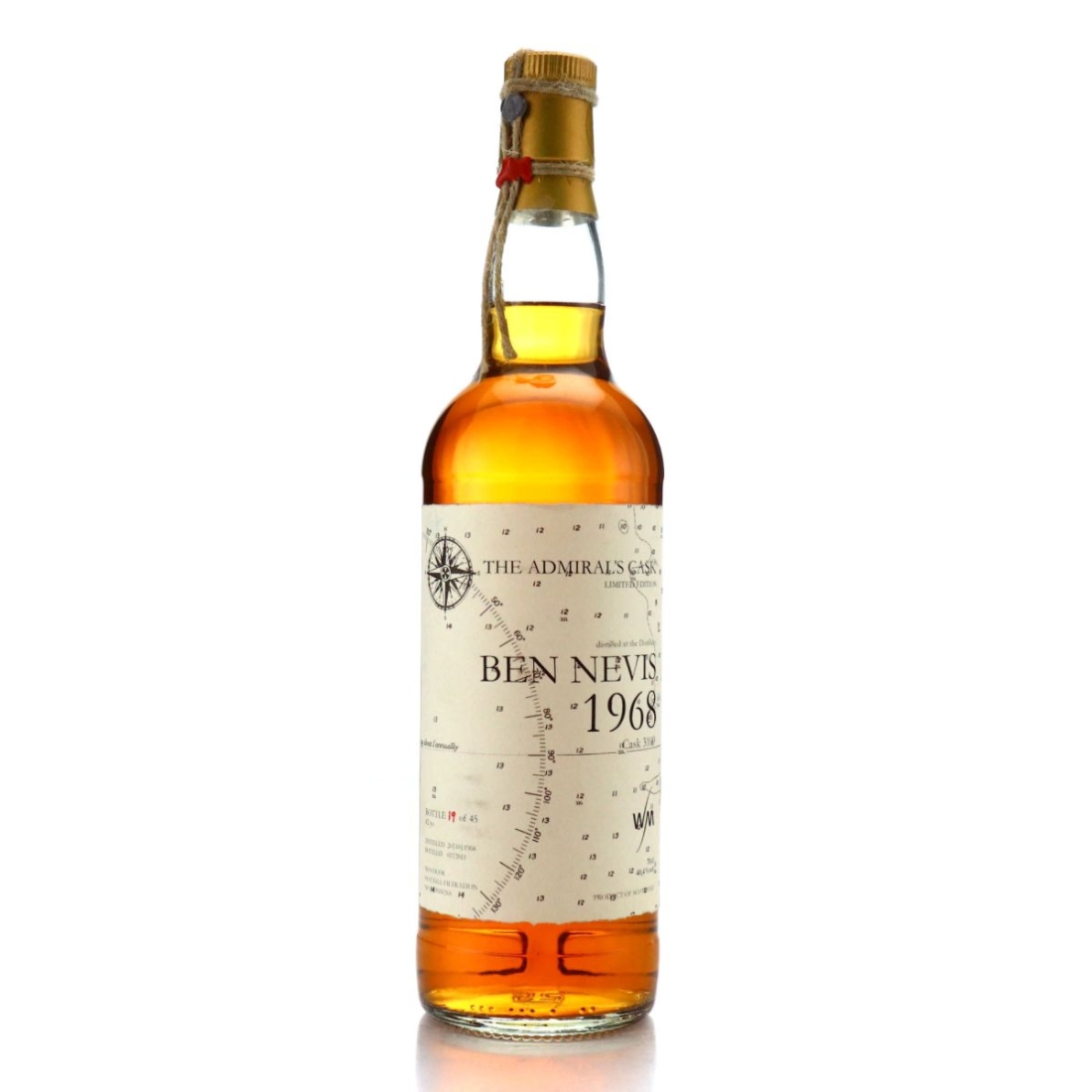 Ben Nevis 1968 Admiral's Cask 42 Year Old