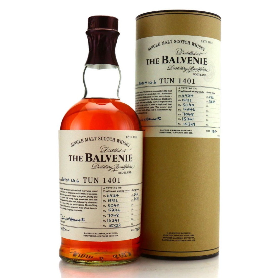 Balvenie Tun 1401 Batch #6 75cl / US